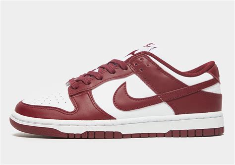 nike dunk low dunkelrot